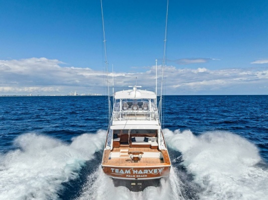 Team Harvey  82ft Viking Yacht For Sale