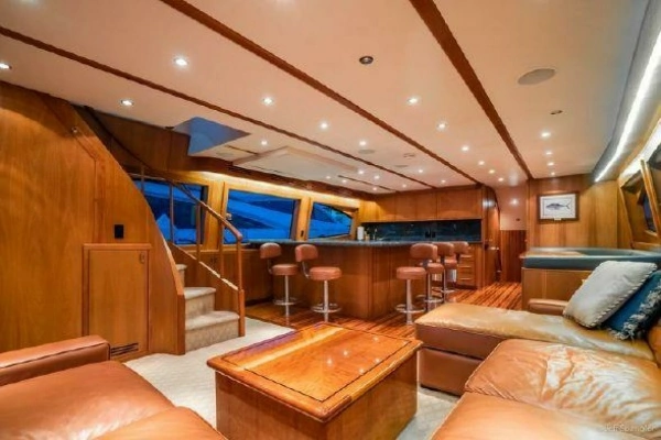 Photo of the 2008 Hatteras 77 Enclosed Bridge "Desperado"
