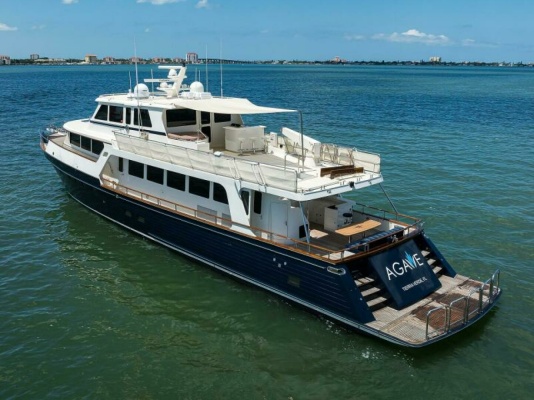 On Deck Master 97ft Marlow Yacht For Sale