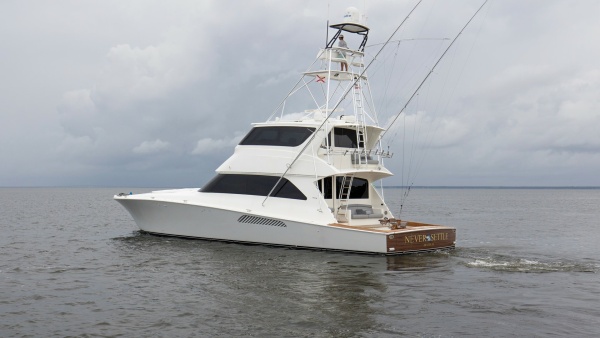 Never Settle 74ft Viking Yacht For Sale