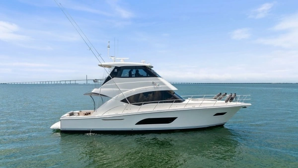 60-ft-Riviera-2021-57 Enclosed Bridge-Sandy 01 St. Petersburg Florida United States  yacht for sale