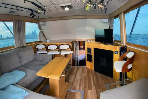 Photo of the 1982 Hatteras Convertible "Lip Service"