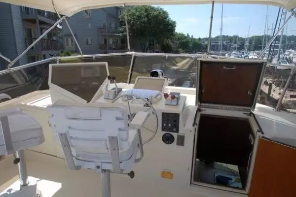 Photo of the 1987 Hatteras  "MY WAY"