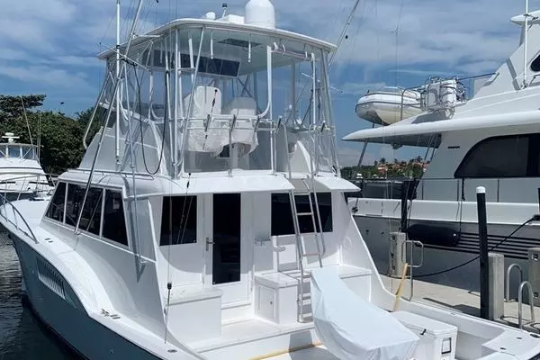 Photo of the 1979 Hatteras Sportfish "Nevera Dull Hook"