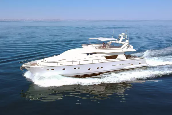 Photo of the 1997 Ferretti Yachts 80