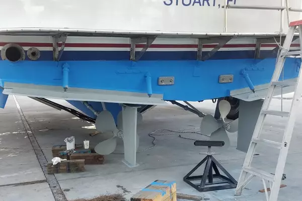 Photo of the 1988 DeFever 53 POC "His and Hers"