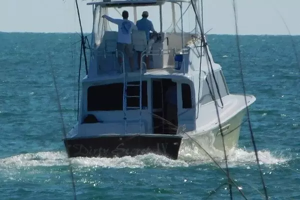 Photo of the 1987 Ocean 48 Super Sport "Dirty Secret"
