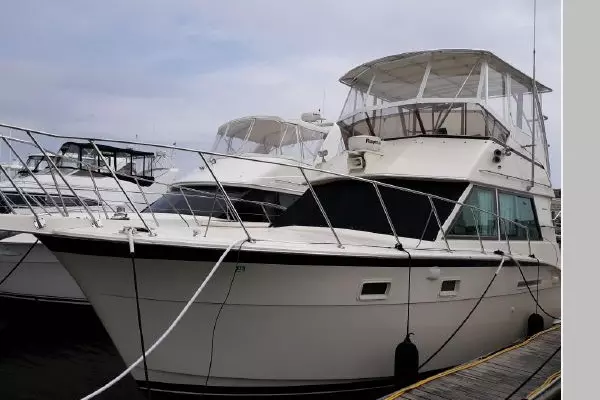 Mystic Bound 37ft Hatteras Yacht For Sale