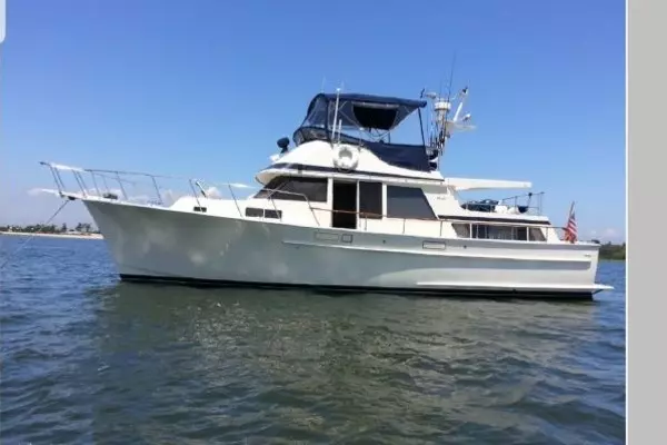 Photo of the 1983 Tollycraft Aft Cabin "Salty Dog"