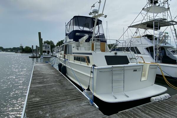 Photo of the 1983 Tollycraft Aft Cabin "Salty Dog"