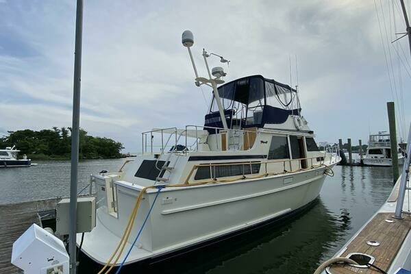 Photo of the 1983 Tollycraft Aft Cabin "Salty Dog"