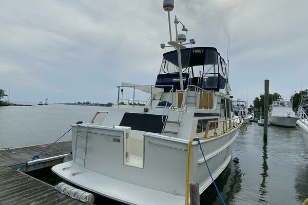 Photo of the 1983 Tollycraft Aft Cabin "Salty Dog"