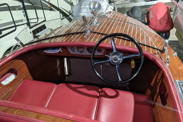 Photo of the 1937 Chris-Craft Runabout Deluxe "Kenzie Jane"