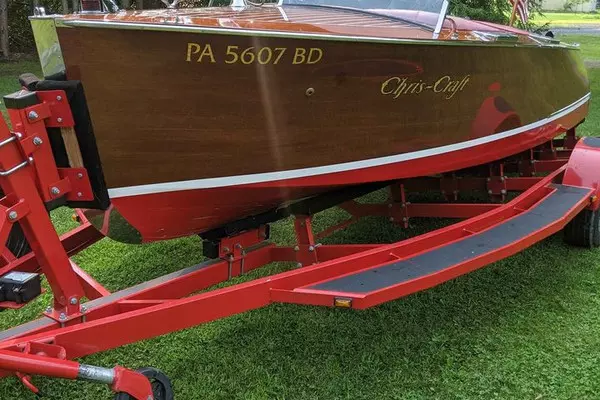 Photo of the 1937 Chris-Craft Runabout Deluxe "Kenzie Jane"