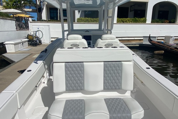2021 Invincible 36 Open Aft Facing Seat