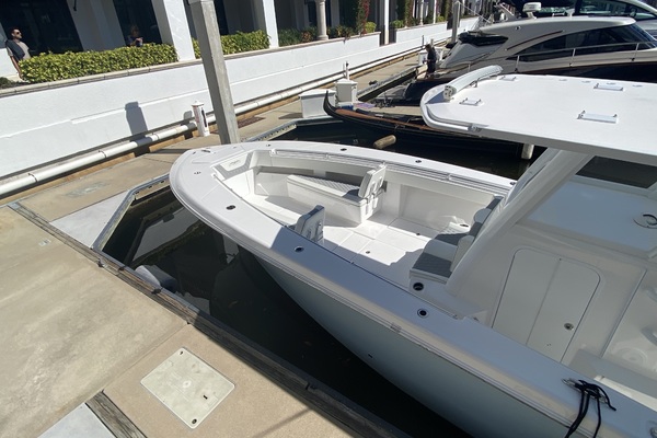 2021 Invincible 36 Open Fwd Half View