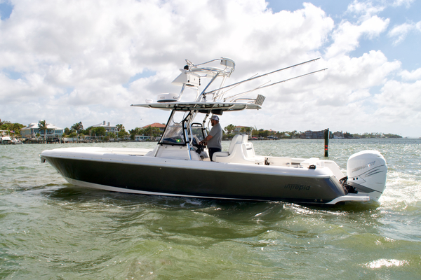 2014 327 Intrepid Open - Knot on Call - Port Profile