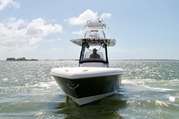 2014 327 Intrepid Open - Knot on Call - Bow Profile