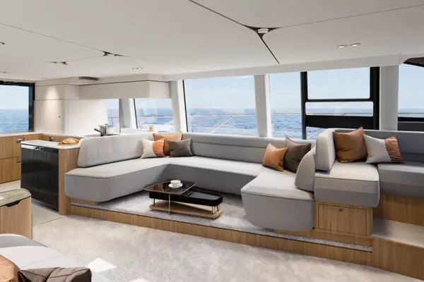 Photo of the 2022 Fairline Squadron 68