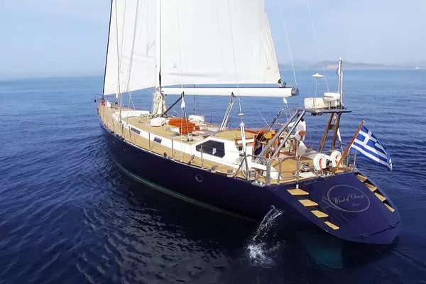 Photo of the 1988 Brooke Yachts  "Wind of Change"