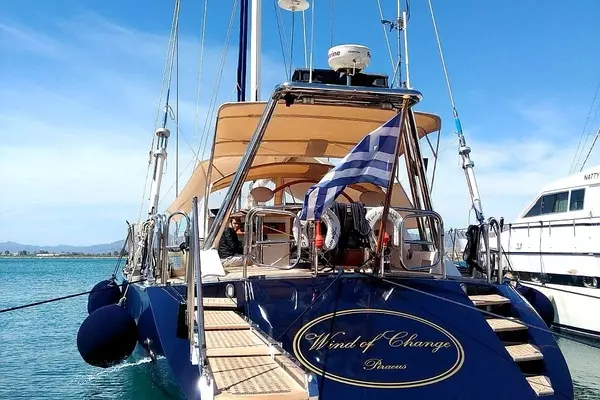 Photo of the 1988 Brooke Yachts  "Wind of Change"
