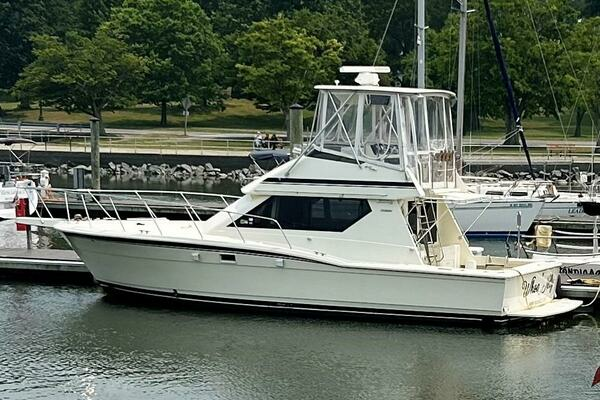 Whoa Nelly 38ft Hatteras Yacht For Sale