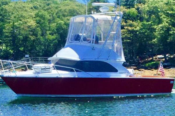28-ft-Bertram-1981-28 Flybridge-ROXY-South Bristol Maine United States yacht for sale