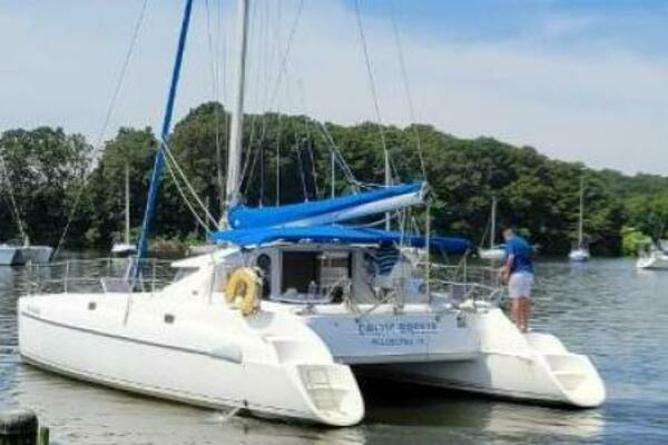 Photo of the 1995 Fountaine Pajot Athena 38 "Baltic Breeze"