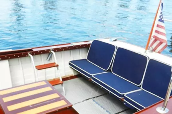 Photo of the 1963 Chris-Craft Sportsman "Frog Hair"