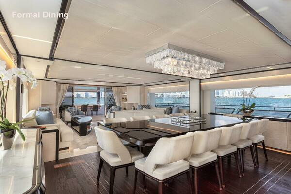 Photo of the 2022 Majesty Yachts 120 "Rocket One"