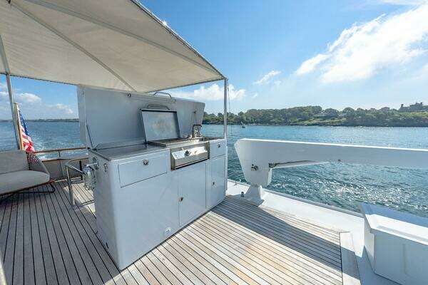 Grill Area Upper Flybridge