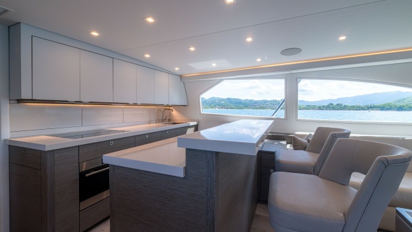 Fish Tank 64ft Viking Yacht For Sale