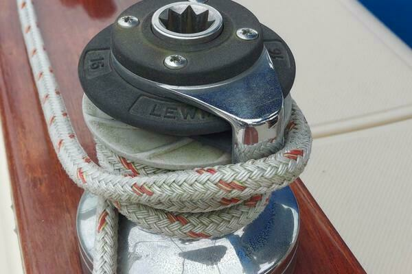 Photo of the 1985 Island Packet  "Slainte"