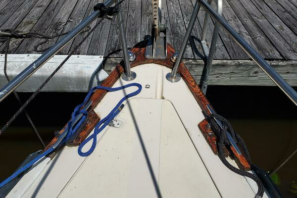 Photo of the 1977 Islander 36 "Windancer"