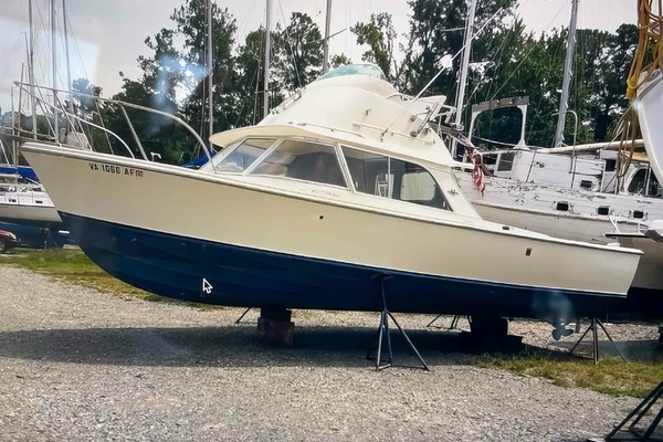 Photo of the 1972 Bertram Fly Bridge Cruiser "Parisea"