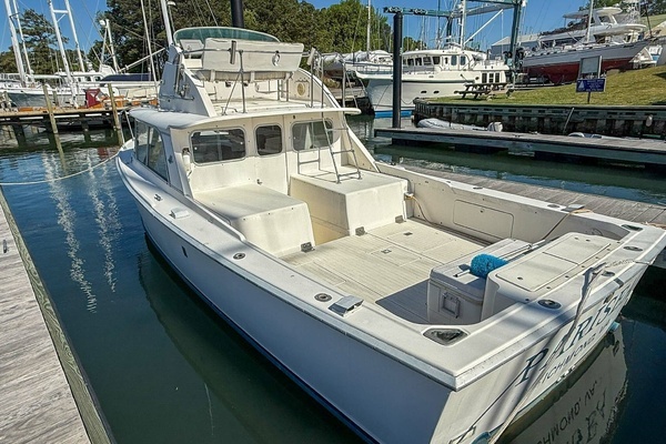 Photo of the 1972 Bertram Fly Bridge Cruiser "Parisea"