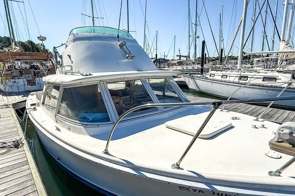 Photo of the 1972 Bertram Fly Bridge Cruiser "Parisea"