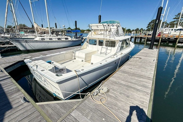 Photo of the 1972 Bertram Fly Bridge Cruiser "Parisea"