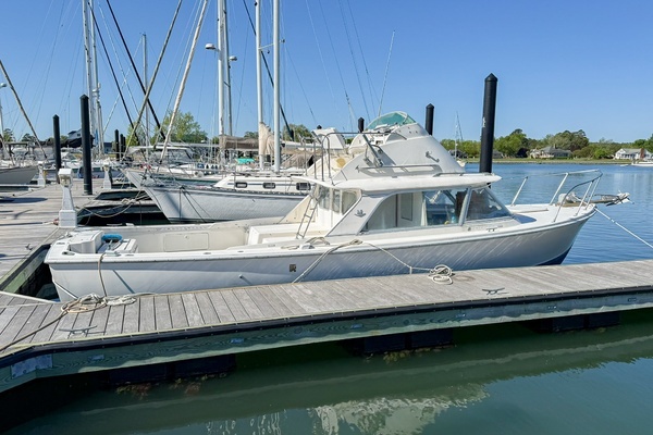 Photo of the 1972 Bertram Fly Bridge Cruiser "Parisea"