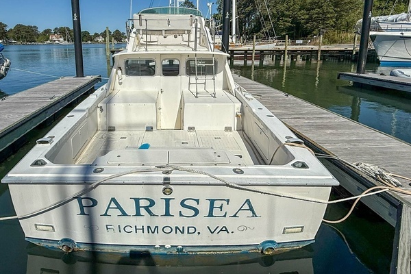 Photo of the 1972 Bertram Fly Bridge Cruiser "Parisea"