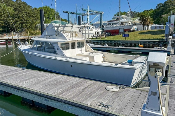 Photo of the 1972 Bertram Fly Bridge Cruiser "Parisea"