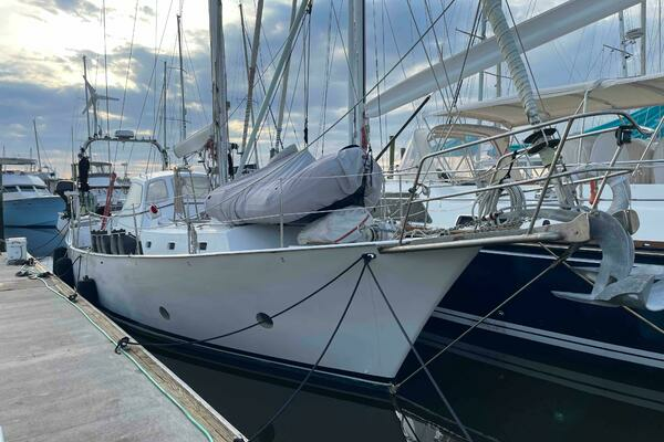 Photo of the 1992 Custom Bruce Bingham Cutter "SPIRIT"