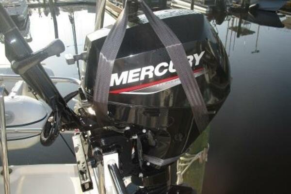 40' Mainship tender outboard