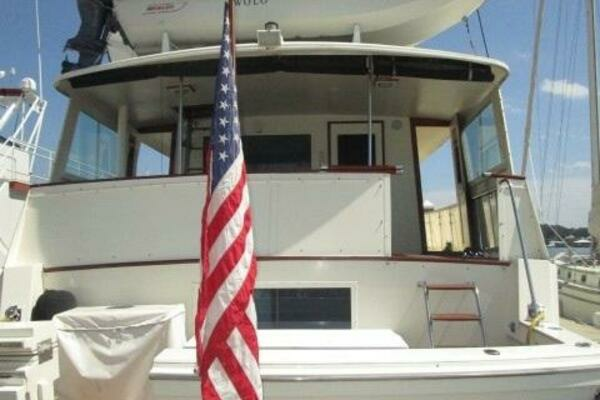 Photo of the 1986 Hatteras 63 CPMY "WOLO"