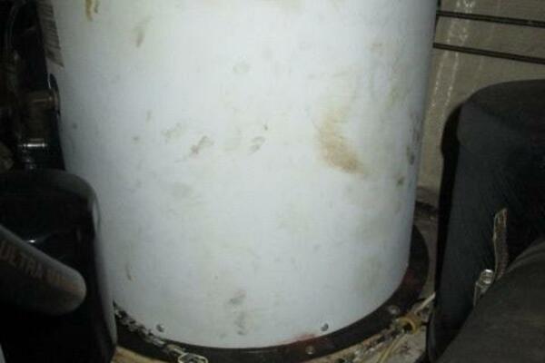 36' Grand Banks water heater