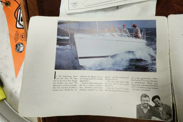 Photo of the 1990 Beneteau First 41 S5