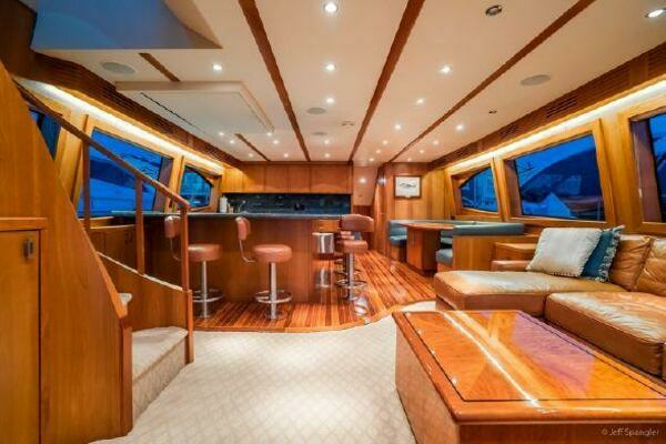 Photo of the 2008 Hatteras 77 Enclosed Bridge "Desperado"