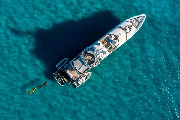 UNBRIDLED 191ft Trinity Yachts Yacht For Sale