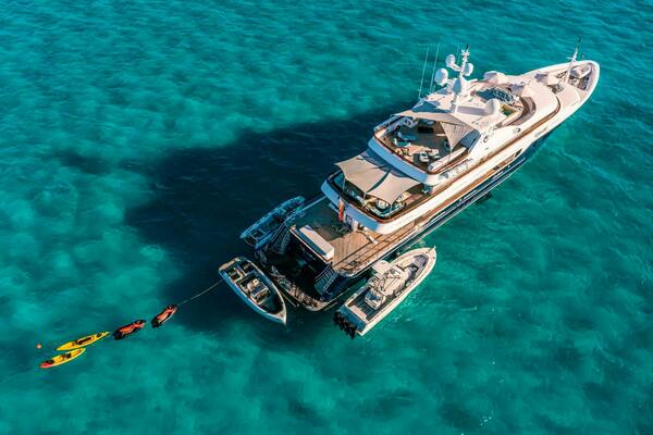 UNBRIDLED 191ft Trinity Yachts Yacht For Sale