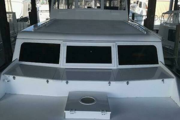 Photo of the 1966 Huckins Linwood 58 "ELUSIVE"